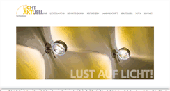 Desktop Screenshot of licht-aktuell.de